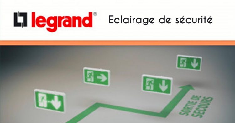 éclairage de sécurité Legrand