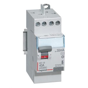 Interrupteur différentiel 40A/30 mA - Type AC - bipolaire - 411611 - Legrand
