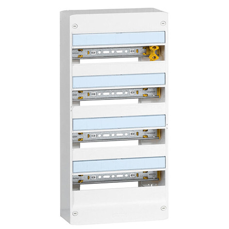 Tableau Électrique Nu DRIVIA 13 - 4 rangées - 401214 - Legrand - Mon  Habitat Electrique