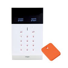 Clavier écran, vocal, badge pour alarme Sepio - Hager