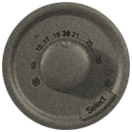 Enjoliveur Céliane pour Thermostat fil pilote - Graphite - 067993 - Legrand