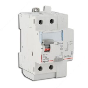 Interrupteur différentiel 63A bipolaire type A - vis/auto - 411639 - Legrand