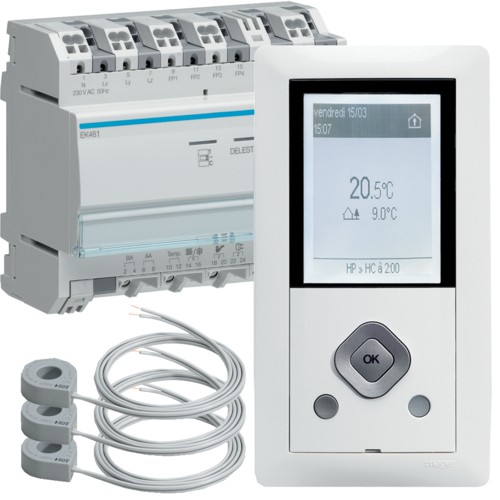Gestionnaire d'Energie EK481 Hager RT2012 1 Zone