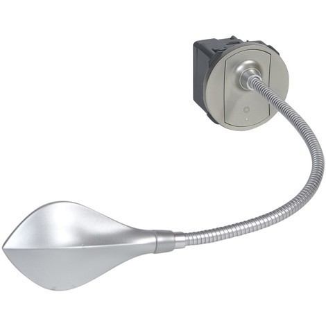 Liseuse avec variation enjoliveur Titane - 067657 - LEGRAND