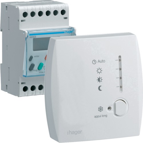 Gestionnaire Energie Simplifié Hebdomadaire - 49353 - HAGER