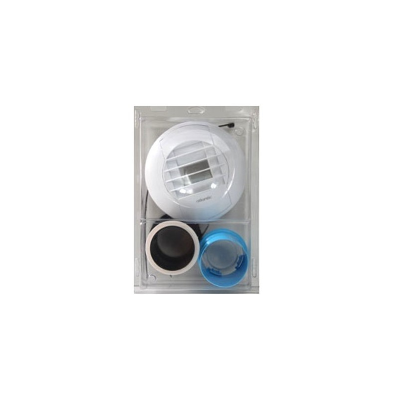 Kit bouche d'extraction Salle de Bain 80 mm pour VMC hygro - 542576 -  Atlantic - Mon Habitat Electrique