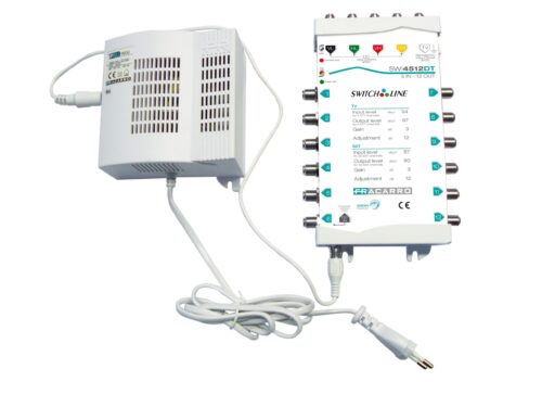Switch XS5C Actif - 5E-12S - SWI4512 - Fracarro
