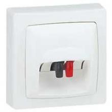 Prise haut parleur - saillie complet - 086039- LEGRAND