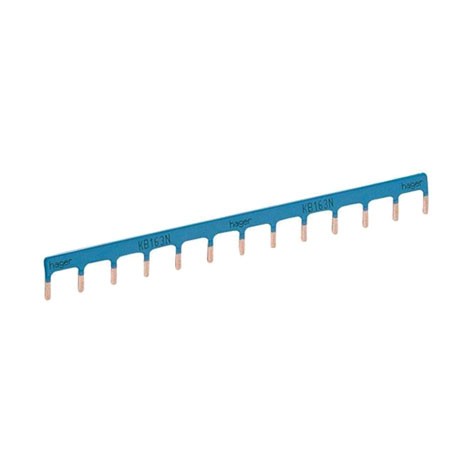 Barre de pontage bleue (neutre) - 18 modules - KB163NG - Hager