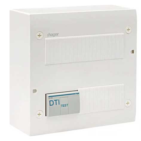 Coffret de communication ECO 4xRJ45 - TN305 - Hager