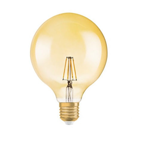 Ampoule filament LED Retrofit Globe 1906 2,8 - 21w Gold E27