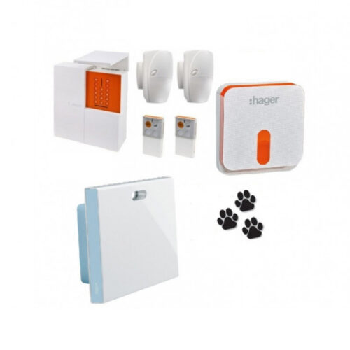 Pack Alarme Sepio Connecté + sirène + contrôleur Coviva - RLP306F - Hager