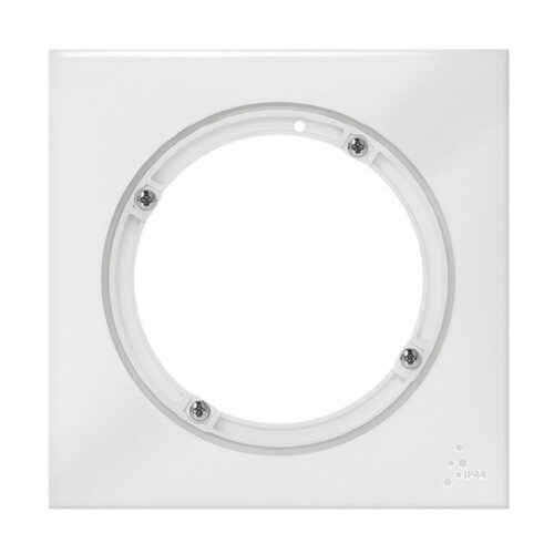 Plaque de finition carrée 1 poste IP44 Dooxie - Blanc - 600943 - Legrand