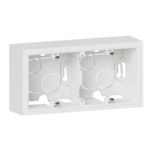 Cadre saillie 2 postes Dooxie - Blanc - 600042 - Legrand