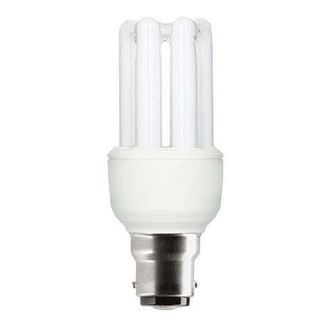 Ampoule fluo - 9W - T3- 2700K culot B22 - 71100 - Ge Lighting