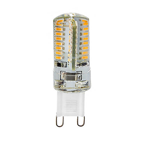 Ampoule LED 64 SMD 3W 200lm 3000K cuLot G9