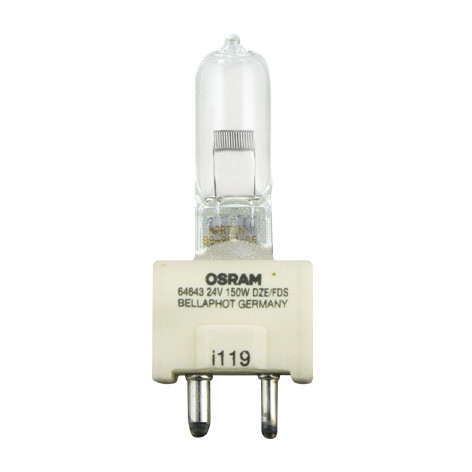 Ampoule pépite EMBASE céram 150W 24V GY9,5