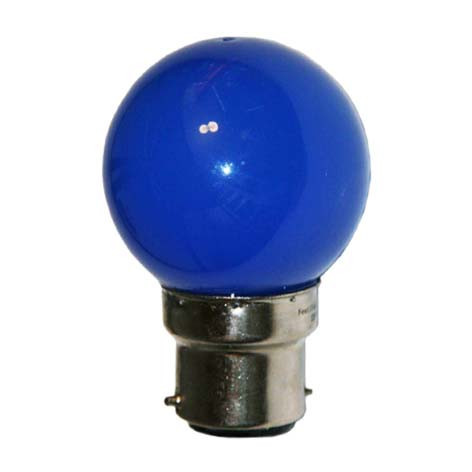 Ampoule 4 Led SMD - 0,62W - bleue - B22 - 65682-3PC - Festilight