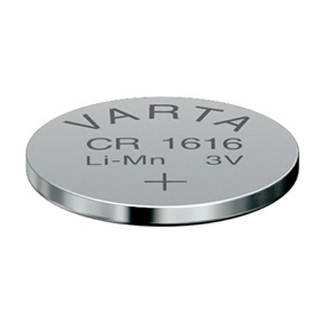 Pile électronique lithium - CR1616 - 6616 - Varta