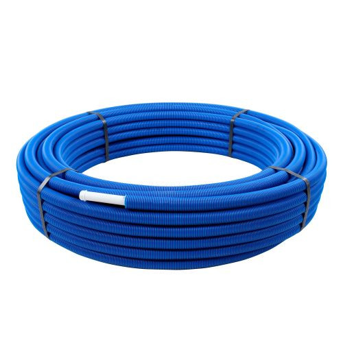 Tube multicouche en 20x2 rouleau de 50m bleu - 15412080 - RBM
