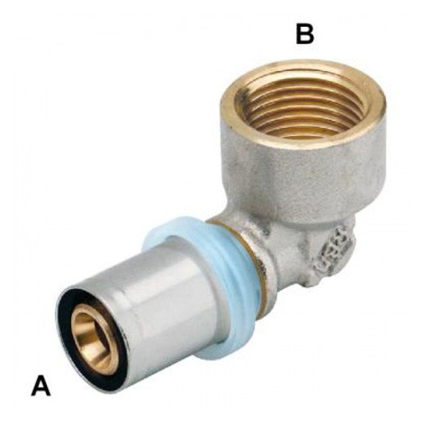 Coude femelle 16x2 1/2F" - RBM - 6751620