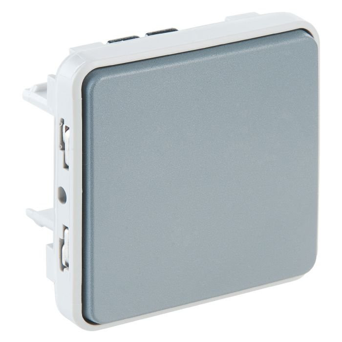 Interrupteur ou va-et-vient Plexo composable IP55 – Plexo – Gris – 069511 – Legrand