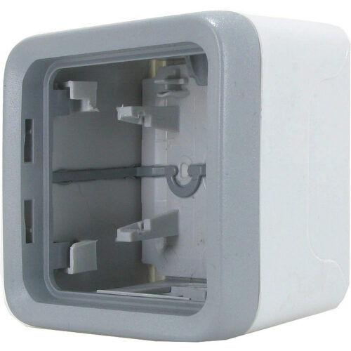 Boîtier à embouts 1 poste composable IP55 - Plexo - Gris - 069651 - Legrand