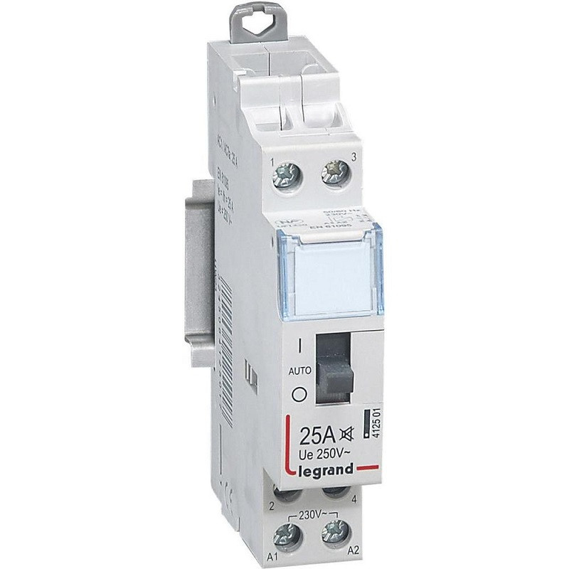 Contacteur domestique CX³ pour tarifs heures creuses bipolaire – 1 module – 092701 – Legrand