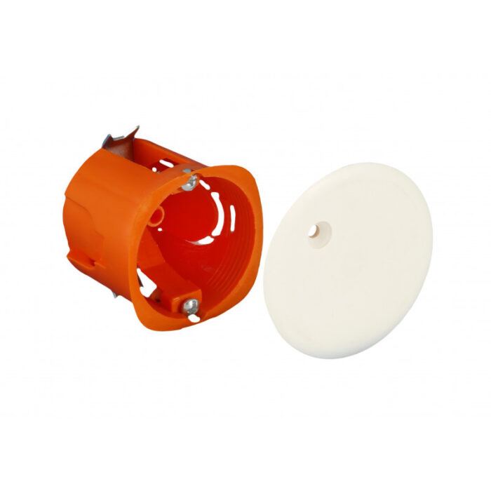 Boite d'applique pour placo 1 poste Ø 40mm - 53020 - Eur'Ohm
