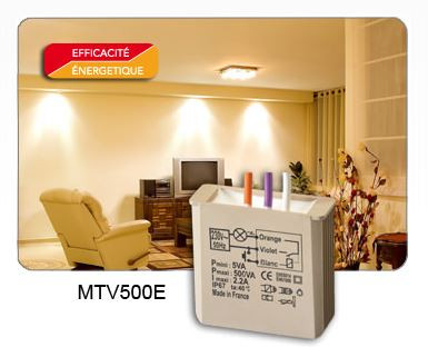 Télévariateur modulaire 500W - MTV500M - Yokis