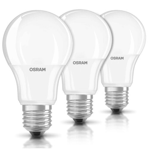 Pack de 3 Ampoules LED Classic 9-60W - Dépolie - 2700K - E27 - 955493 - Osram