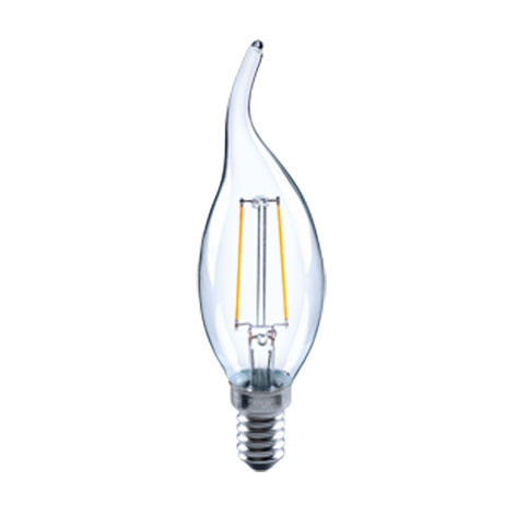 Ampoule LED Flamme Coup de Vent 2-23W 230lm 2700K E14