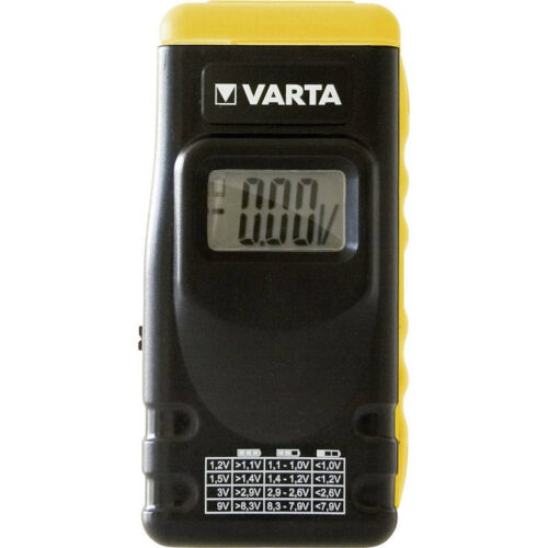 Testeur de piles LCD 1,2 - 9 V - 891 - Varta