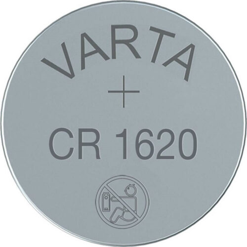 Pile bouton CR1220 lithium 35 mAh 3 V - 6220 - Varta
