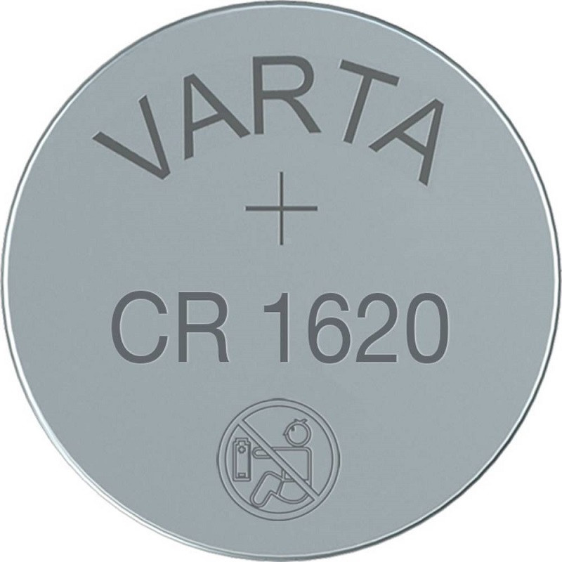 Pile bouton CR1220 lithium 35 mAh 3 V – 6220 – Varta
