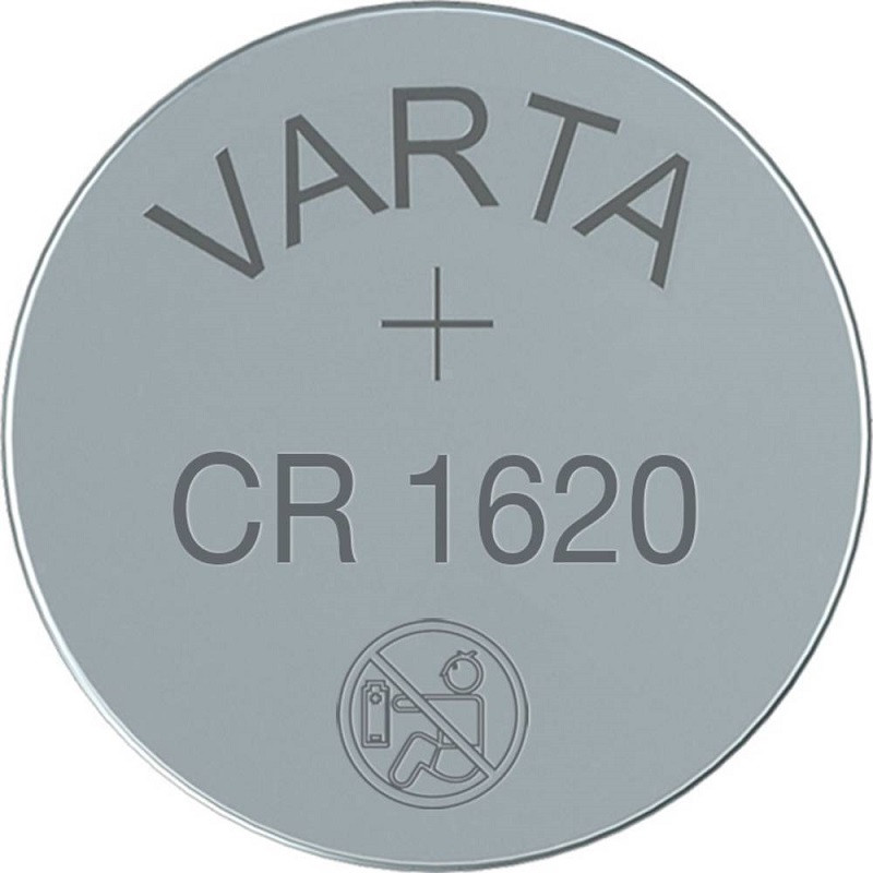 Pile bouton CR1220 lithium 35 mAh 3 V – 6220 – Varta
