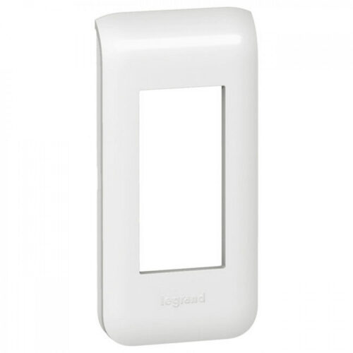 Plaque de finition 1 module - Mosaic - Blanc - 078801 - Legrand