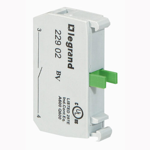 Bloc pour tête non lumineuse Osmoz raccordement à vis - NO - 022902 - Legrand