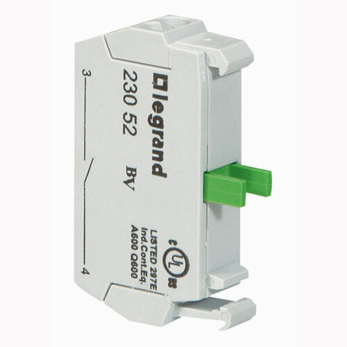 Bloc pour tête non lumineuse Osmoz raccordement par borne à ressort - NO - 023052 - Legrand