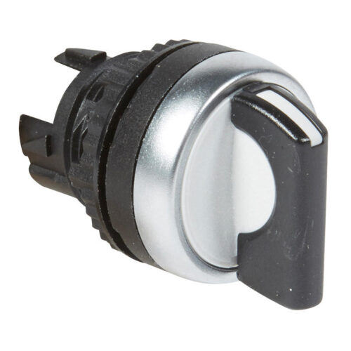 Bouton tournant non lumineux à manette noire Osmoz - 023915 - Legrand