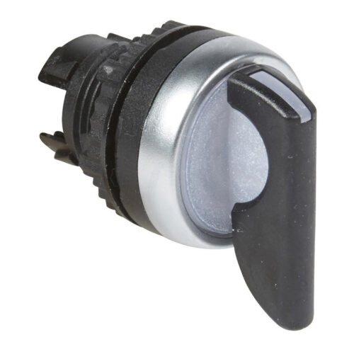 Bouton tournant lumineux à levier noir Osmoz - 024061 - Legrand
