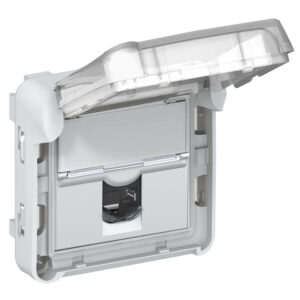 Prise RJ45 catégorie6 FTP Plexo composable IP55 - Gris - 069569 - Legrand