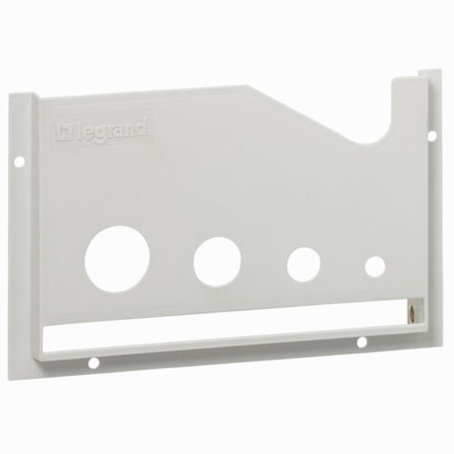 Pochette ouverte autocollante pour plans - Largeur 340mm et hauteur 235mm - RAL7035 - 036580 - Legrand