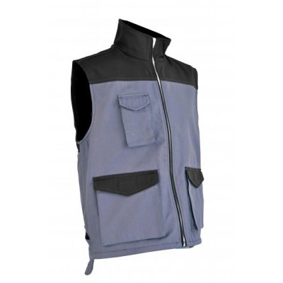 Blouson manches amovibles - Gris/anthracite - Taille XXXL - BMA4XXXL - Vepro
