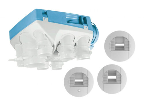 Kit Vmc - Ozeo Ecowatt - hygroréglable - 604611 - T3/7 - Unelvent