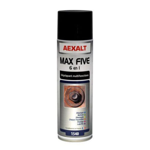 Dégrippant multifonctions 6 en 1 Max Five - 650ml - 1540 - Aexalt