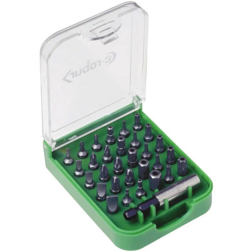 Boitier de 31 embouts de 25 mm assortis - 084370 - E-Robur