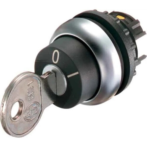 Bouton à clé de 2 positions M22-WRS - 0 I à accrochage - 000216887 - Eaton