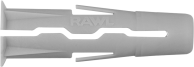 Chevilles Universelle D5X24 - Boîte de 100 - R-UNO-N-05 - Rawlplug