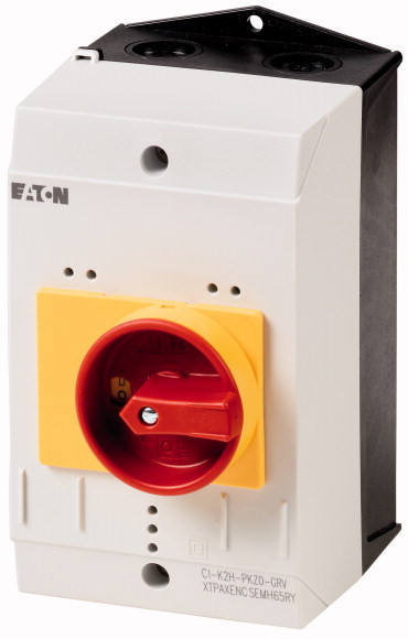 Coffret isolant pour PKZ0 avec poignée rotative rouge/jaune - CI-K2-PKZ0-GR - 219655 - Eaton